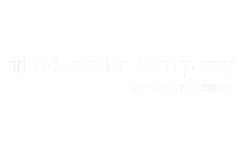 The Powder Company Logo white